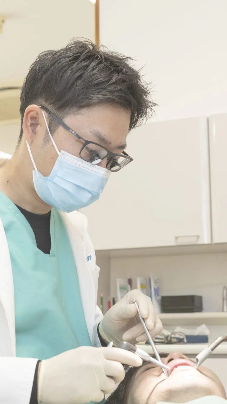 一本でも多く歯を残す「削らない治療」